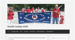 Desktop Screenshot of northcountygop.org